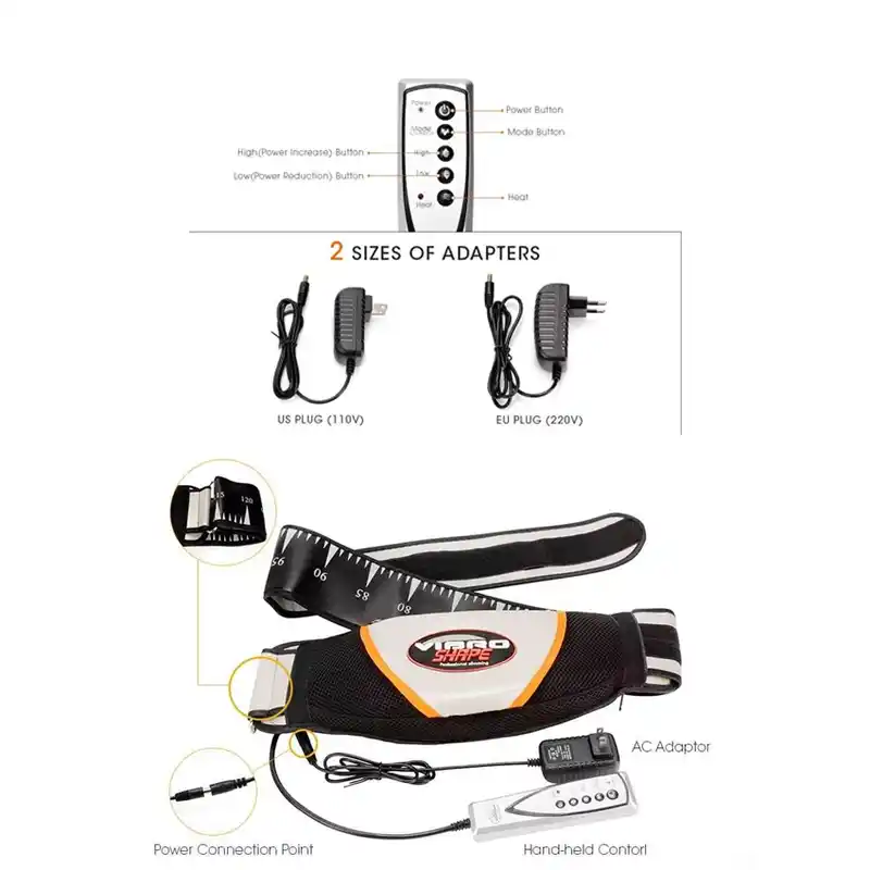 Vibro Slimming Belt Vibration Body Massager