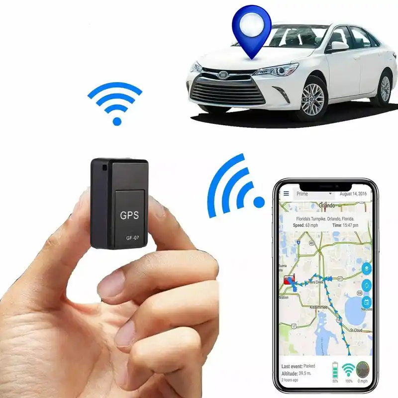 Original Sim Device With GPS Tracker GF-07 (1 Year Warranty)