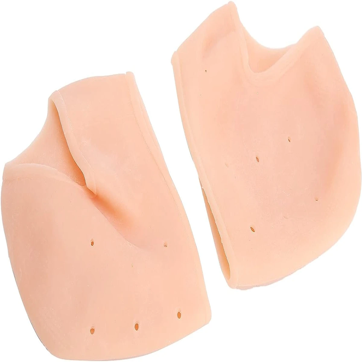 Silicone Heel Guard (১ জোড়া ) Silicone Gel Heel Pad Socks for Pain Relief for Men and Women, Original Gel Heel Protectors Heel Guards Heel Spur Relief Heel Booties & Pads