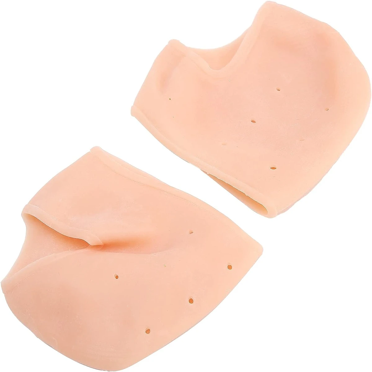 Silicone Heel Guard (১ জোড়া ) Silicone Gel Heel Pad Socks for Pain Relief for Men and Women, Original Gel Heel Protectors Heel Guards Heel Spur Relief Heel Booties & Pads