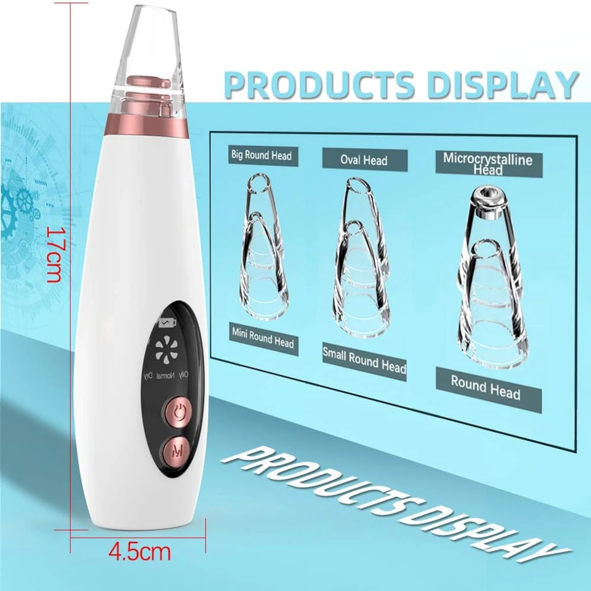Rechargeable Blackhead Suction Device