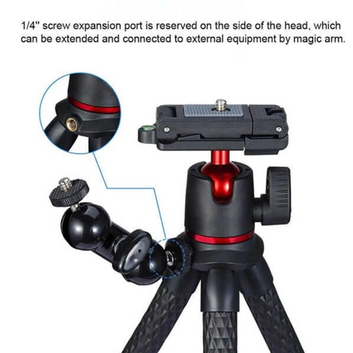Ulanzi MT11 Octopus Tripod For DSLR Camera & Smartphones