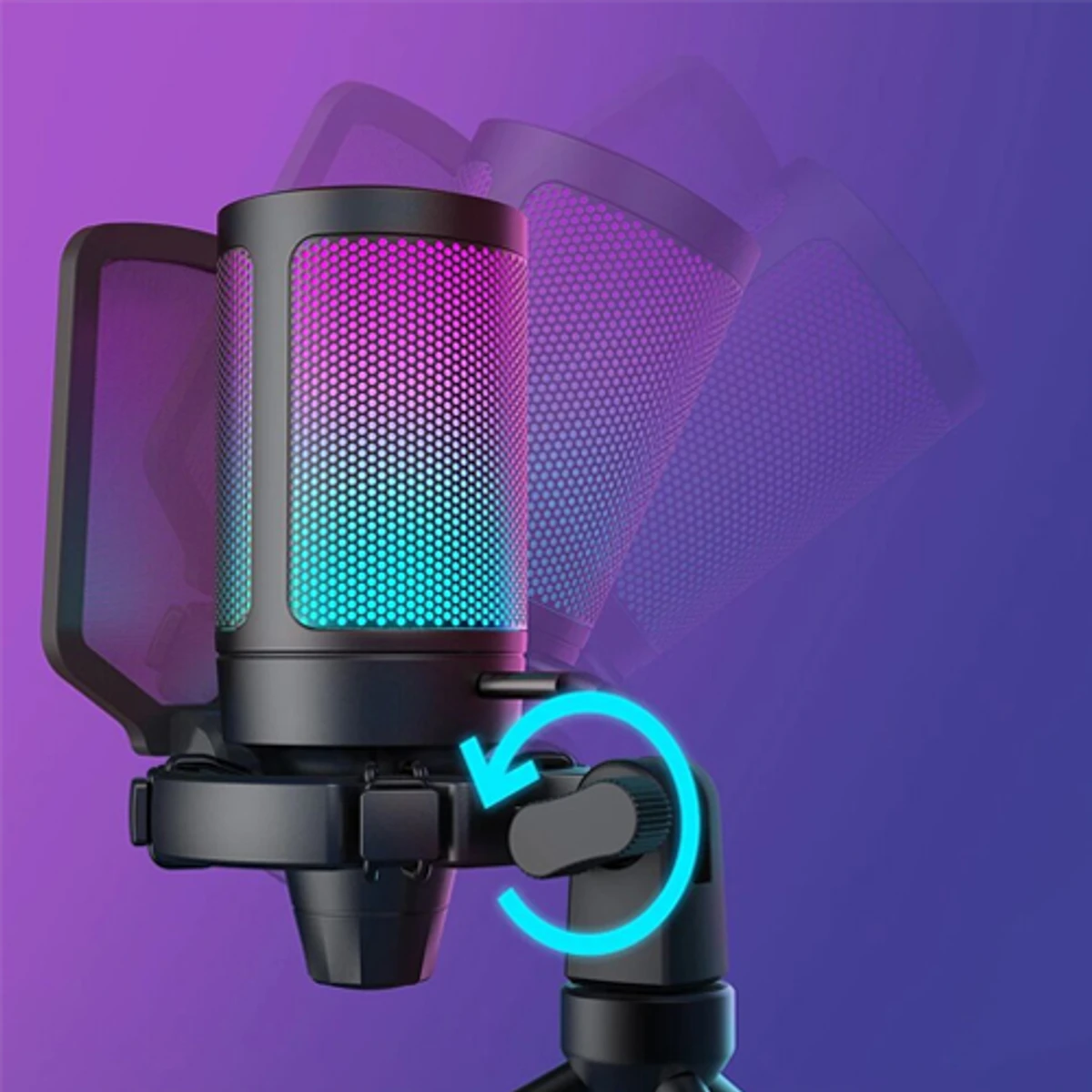 RGB Gaming USB Microphone