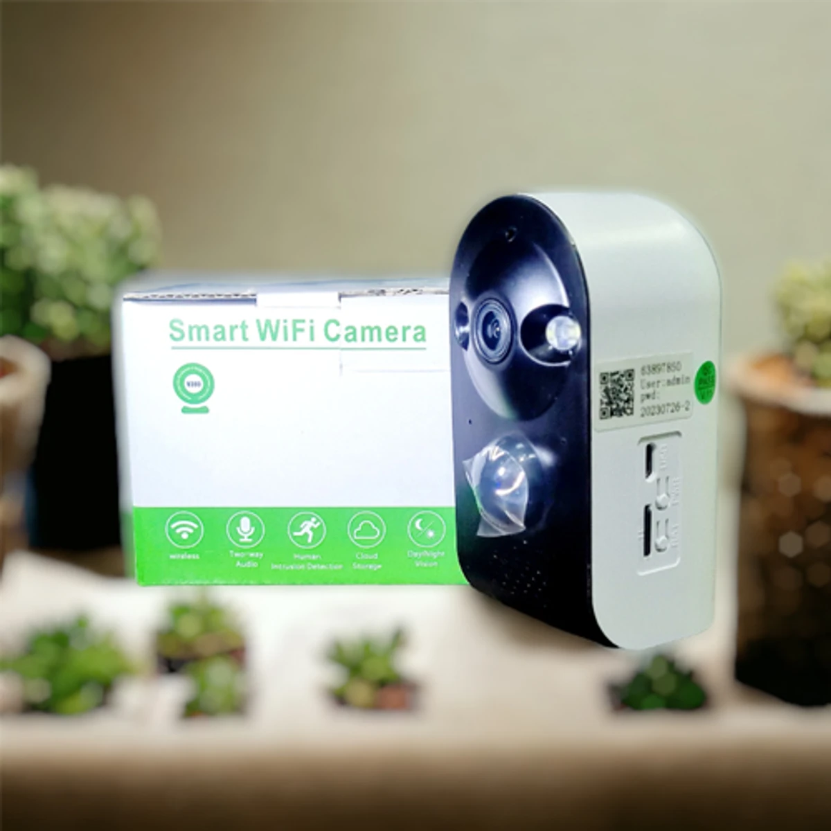 Rechargeable WiFi IP Camera VT3-W