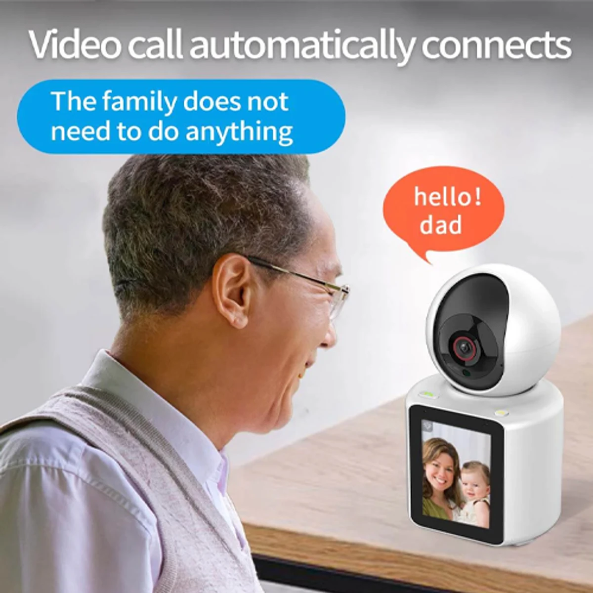 V360 Smart Video Calling PTZ IP Camera