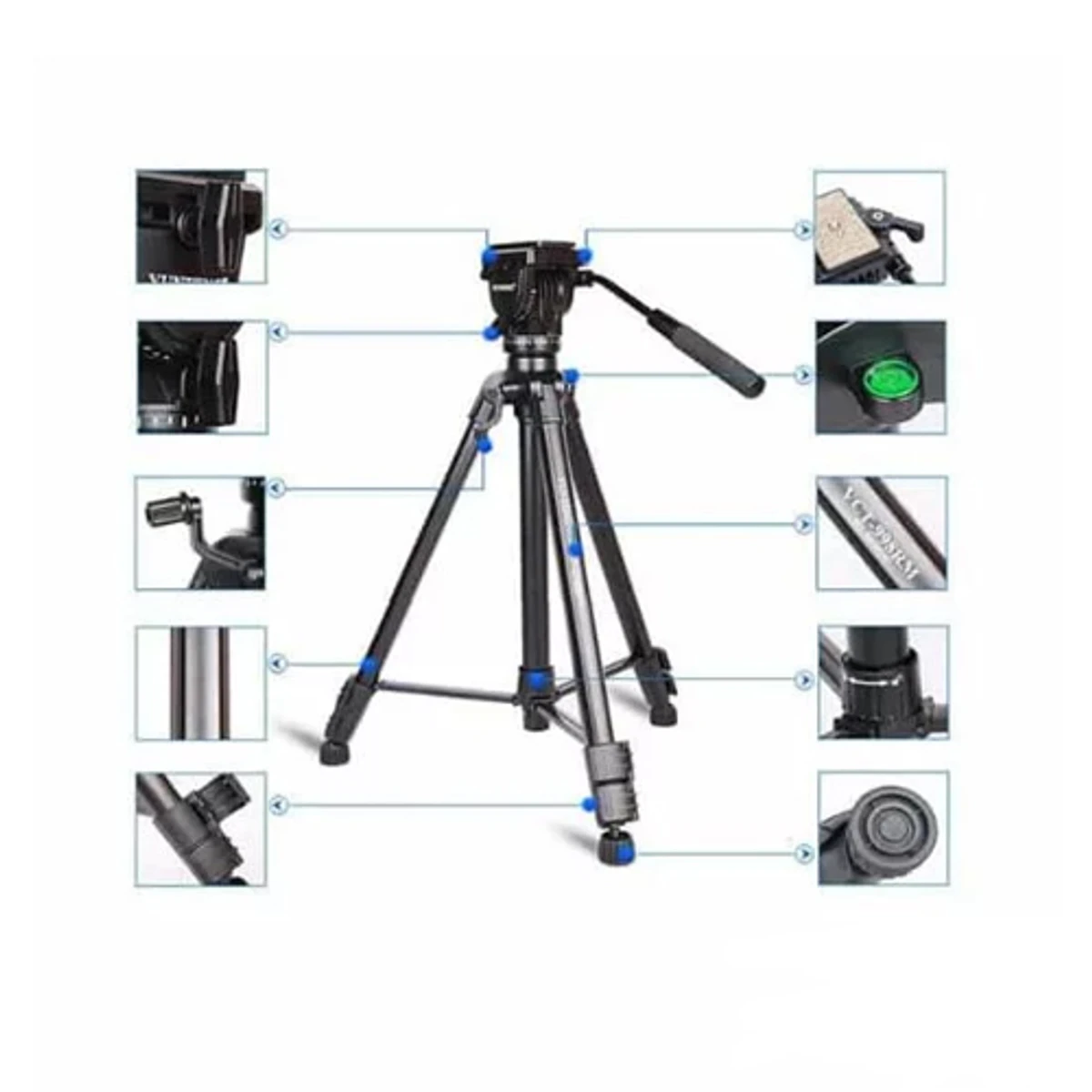 Yunteng VCT-998 Protable Camera Tripod