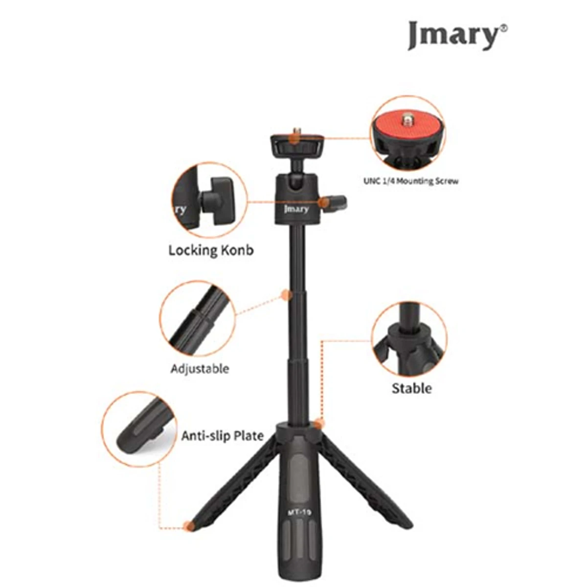Jmary MT-29 Portable Mini Tripod