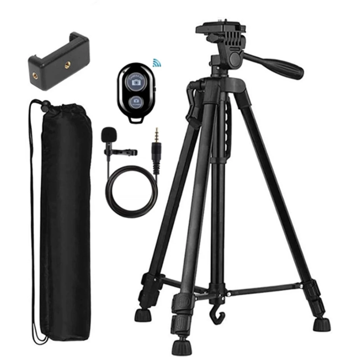3366 Aluminum Tripod 55-Inch For Mobile And Camera