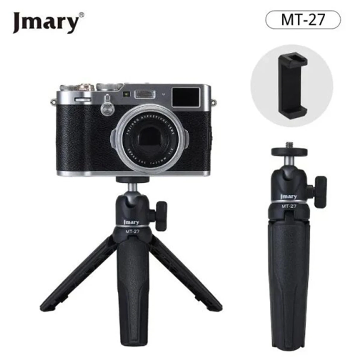 Jmary MT-27 Mini Tripod Stand With Mobile Holder