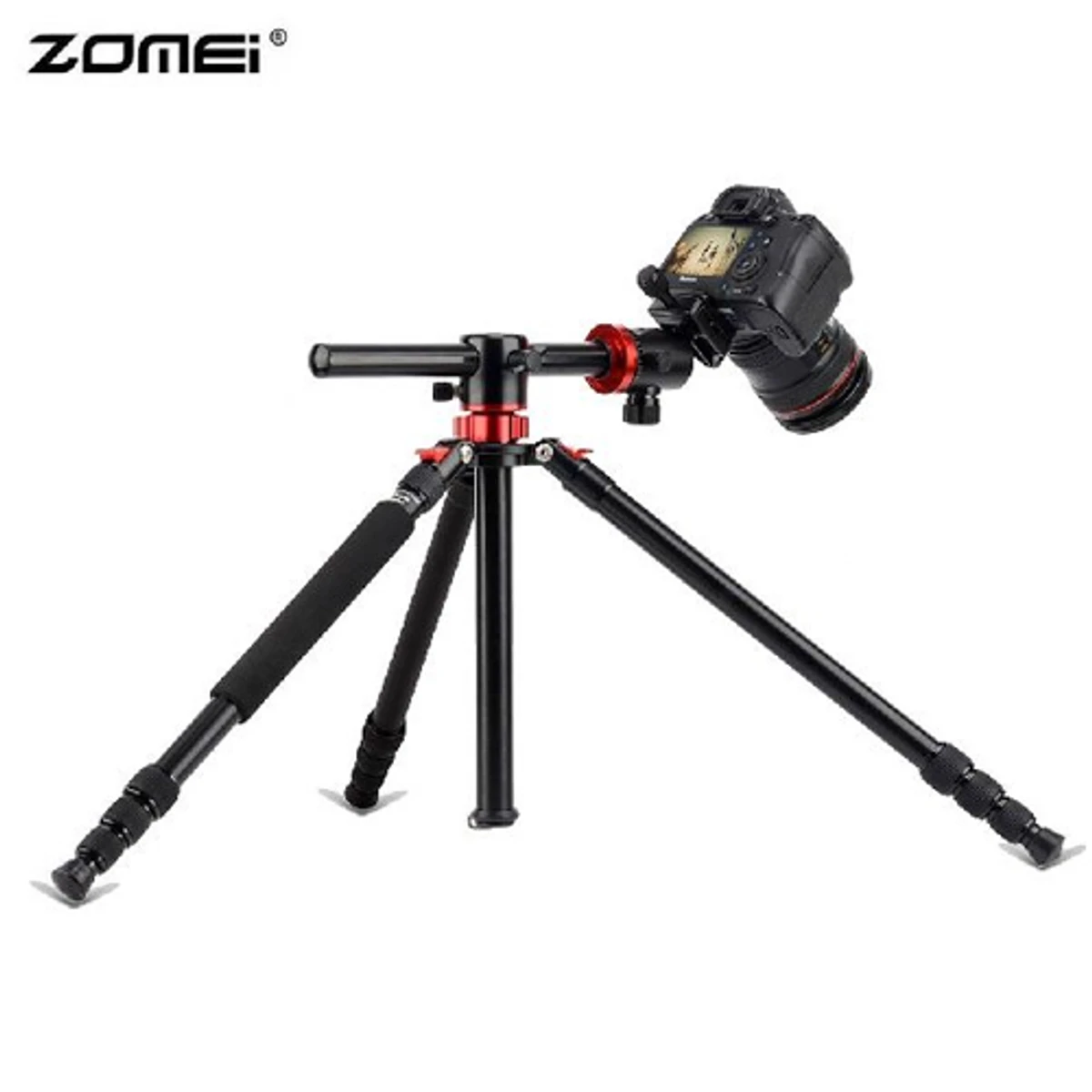 Zomei M8 Professional Camera Tripod And Overhead Gear With 72-Inch Extension Arm Monopod