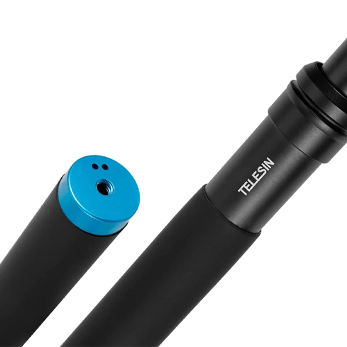 Telesin GP-MNP-090-S Extendable Aluminum Alloy Selfie Stick With Tripod And Phone Clip
