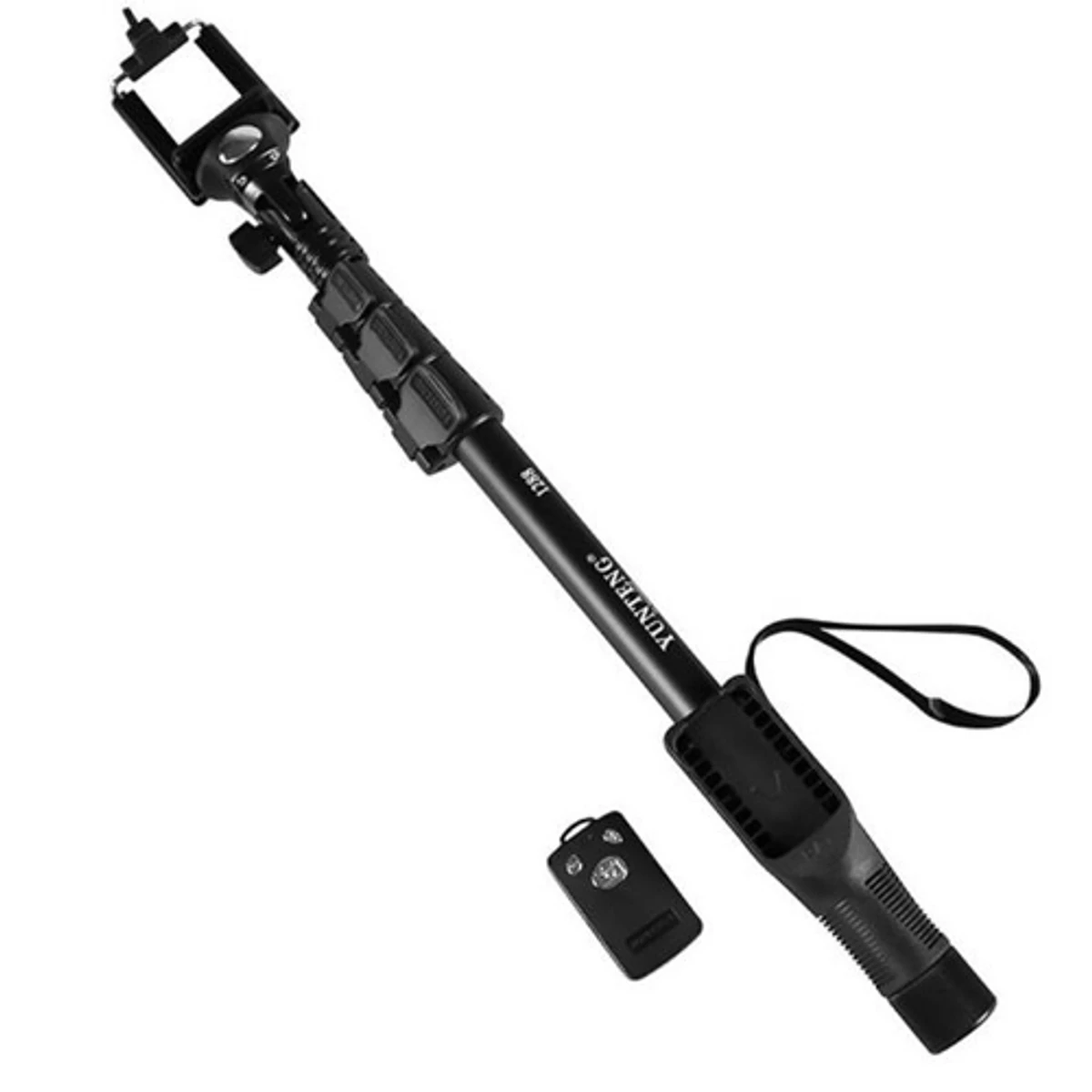YT-1288 Extendable Selfie Stick Handheld Monopod Tripod With Shutter Release