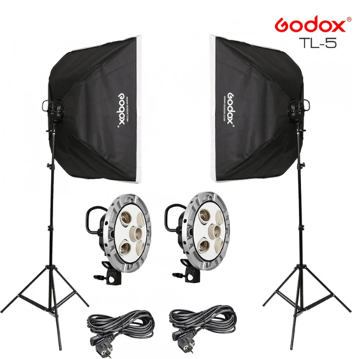 Godox Softbox Lighting Setup (Softbox, Light Holder, Tripod Stand Full Setup)