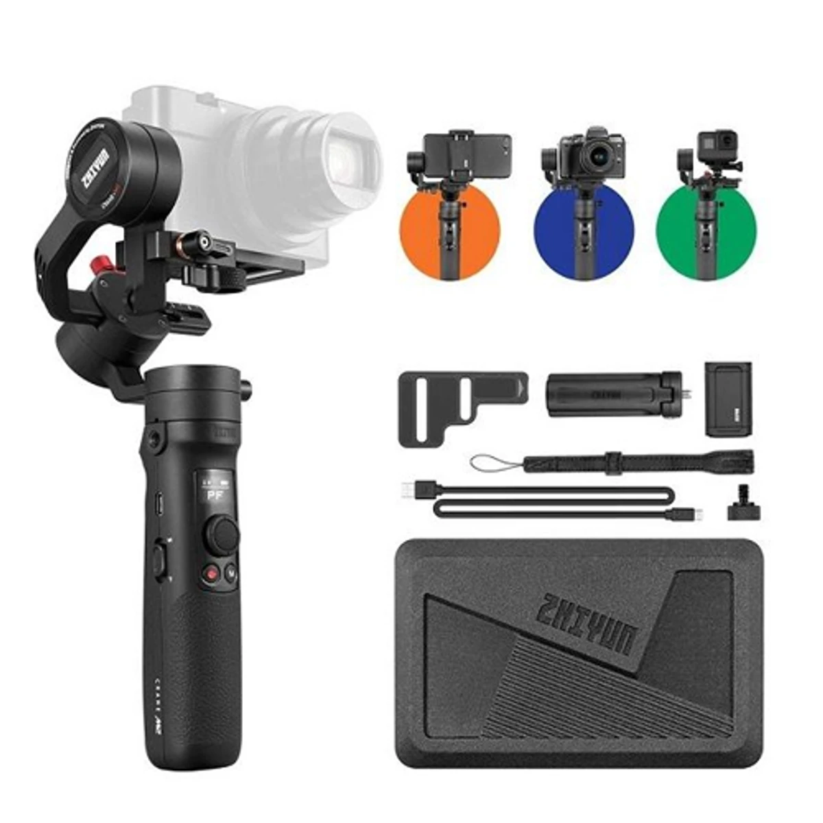hiyun Crane M2 Handheld 3-Axis Gimbal Stabilizer