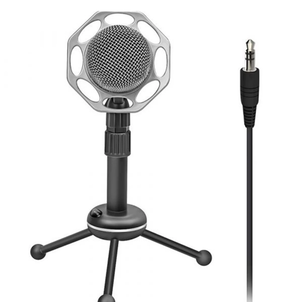 Best Quality Desk Microphones- Professional Condenser Recording Podcast Microphone By Promate