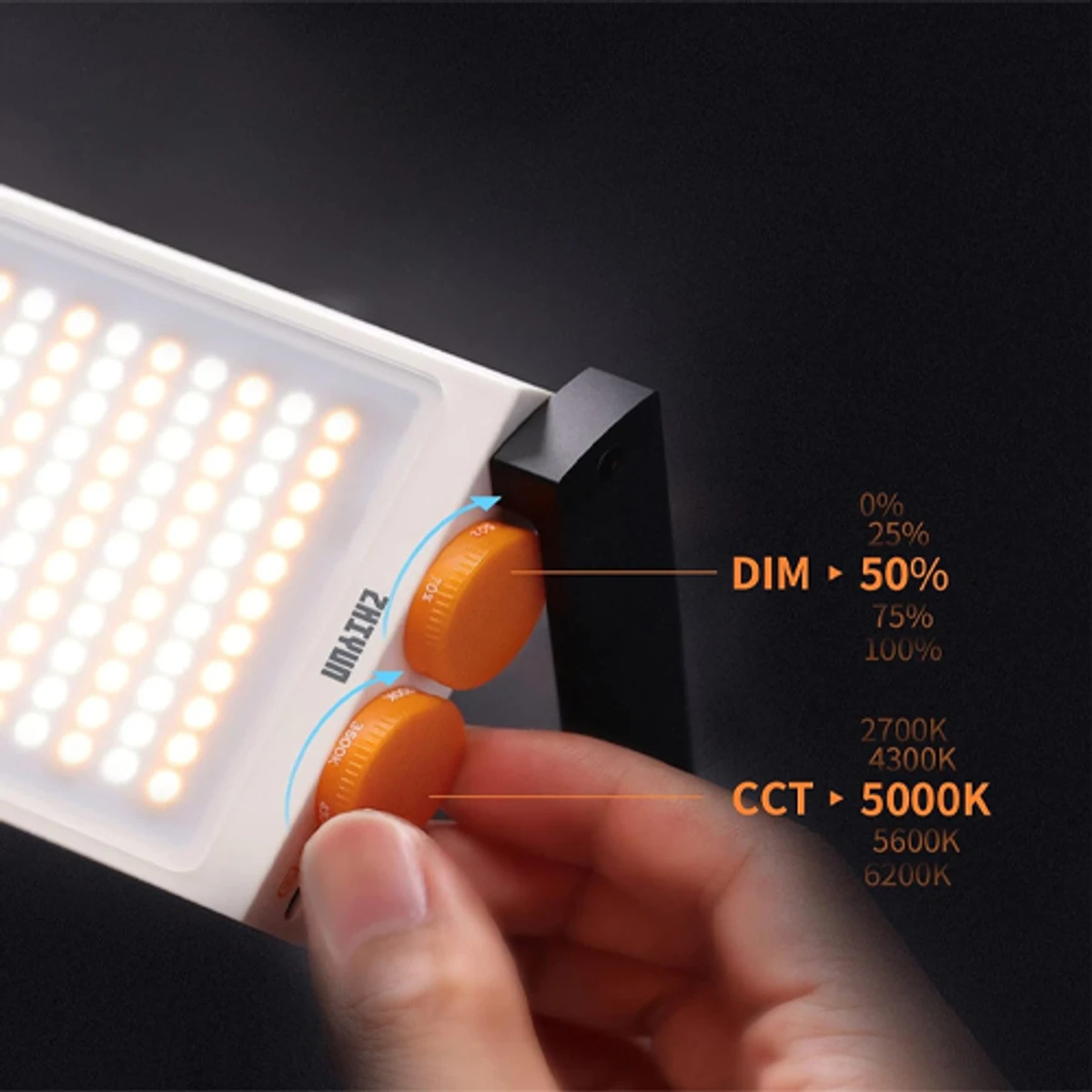 Zhiyun FIVERAY M40 40W Pocket White Mini LED Video Light