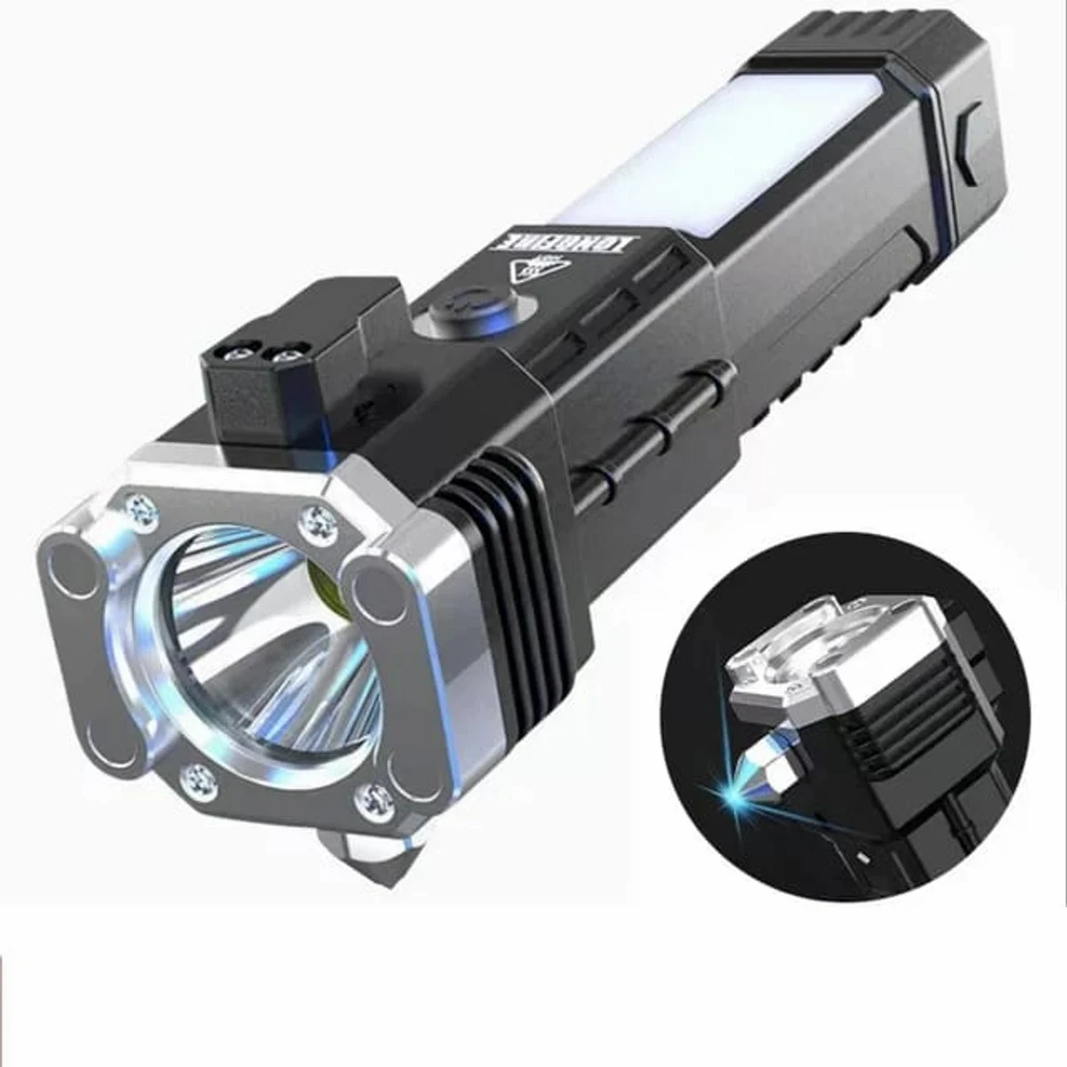 Hi Power 5 in 1  Torch Light With Power Bank