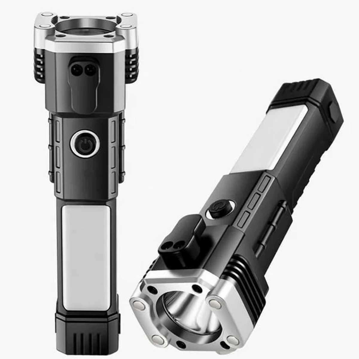 Hi Power 5 in 1 Torch Light With Power Bank