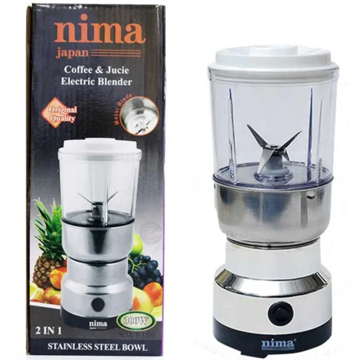 Nima 2 In 1 Coffee And Juice Electric Grinder