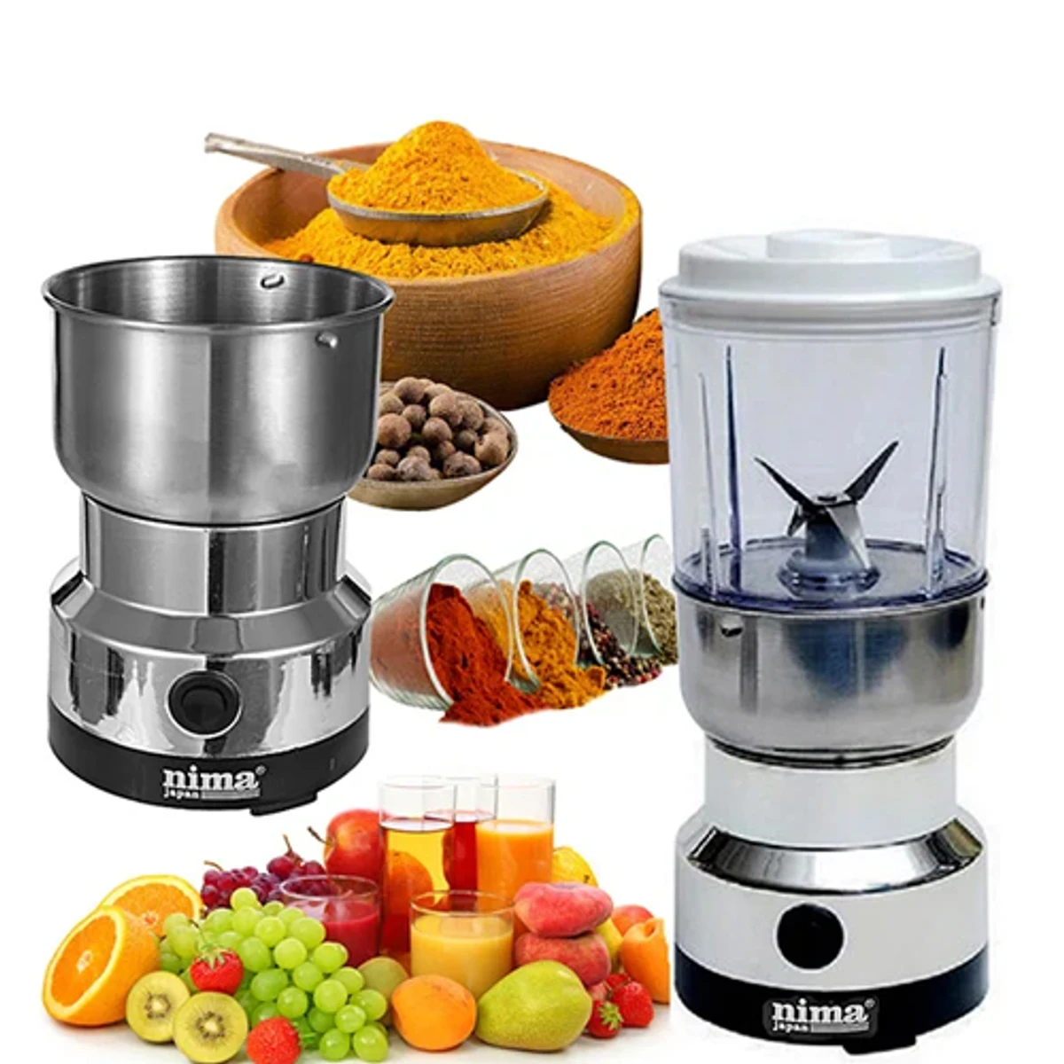 Nima 2 In 1 Coffee And Juice Electric Grinder