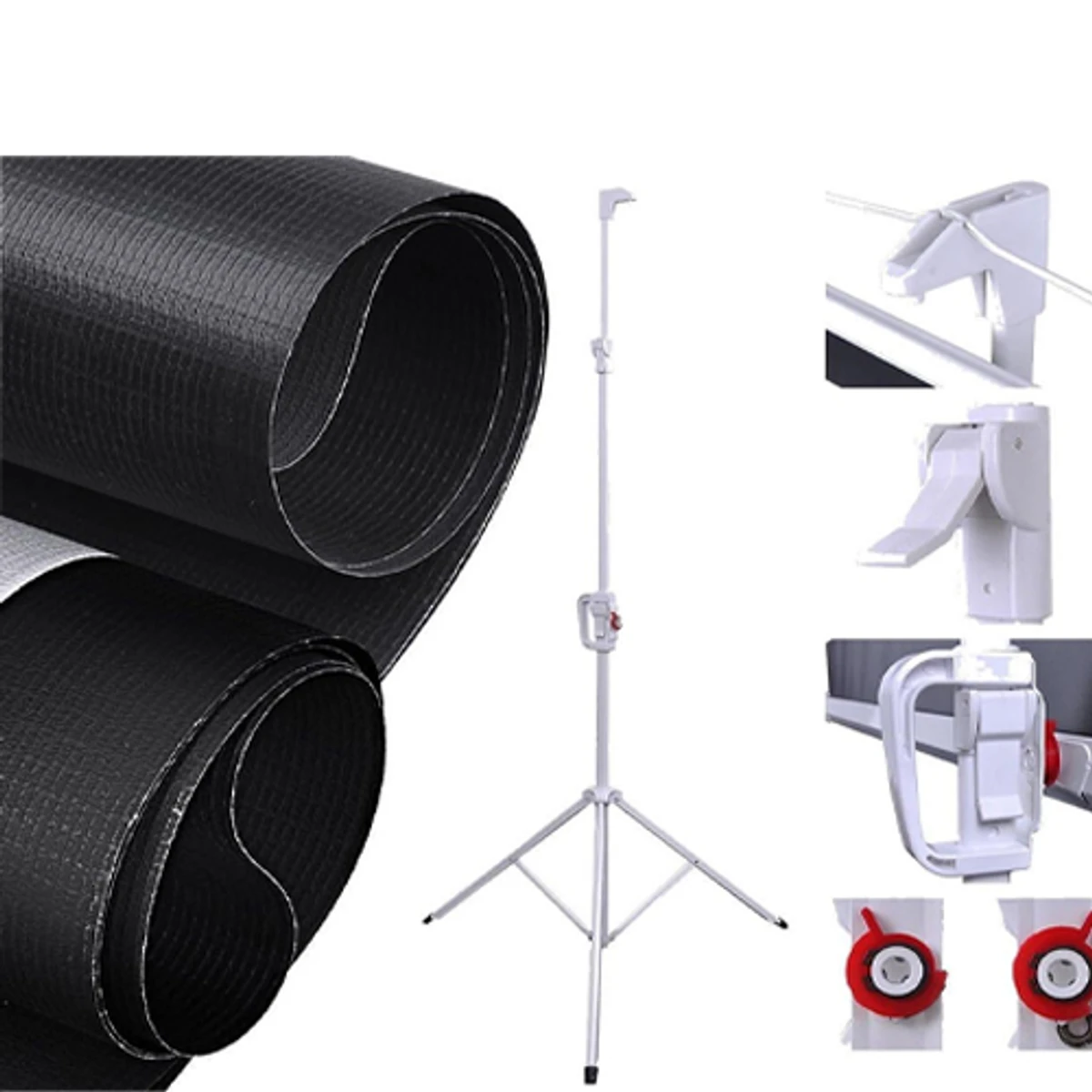 Apollo 60"X60" Tripod Projector Screen