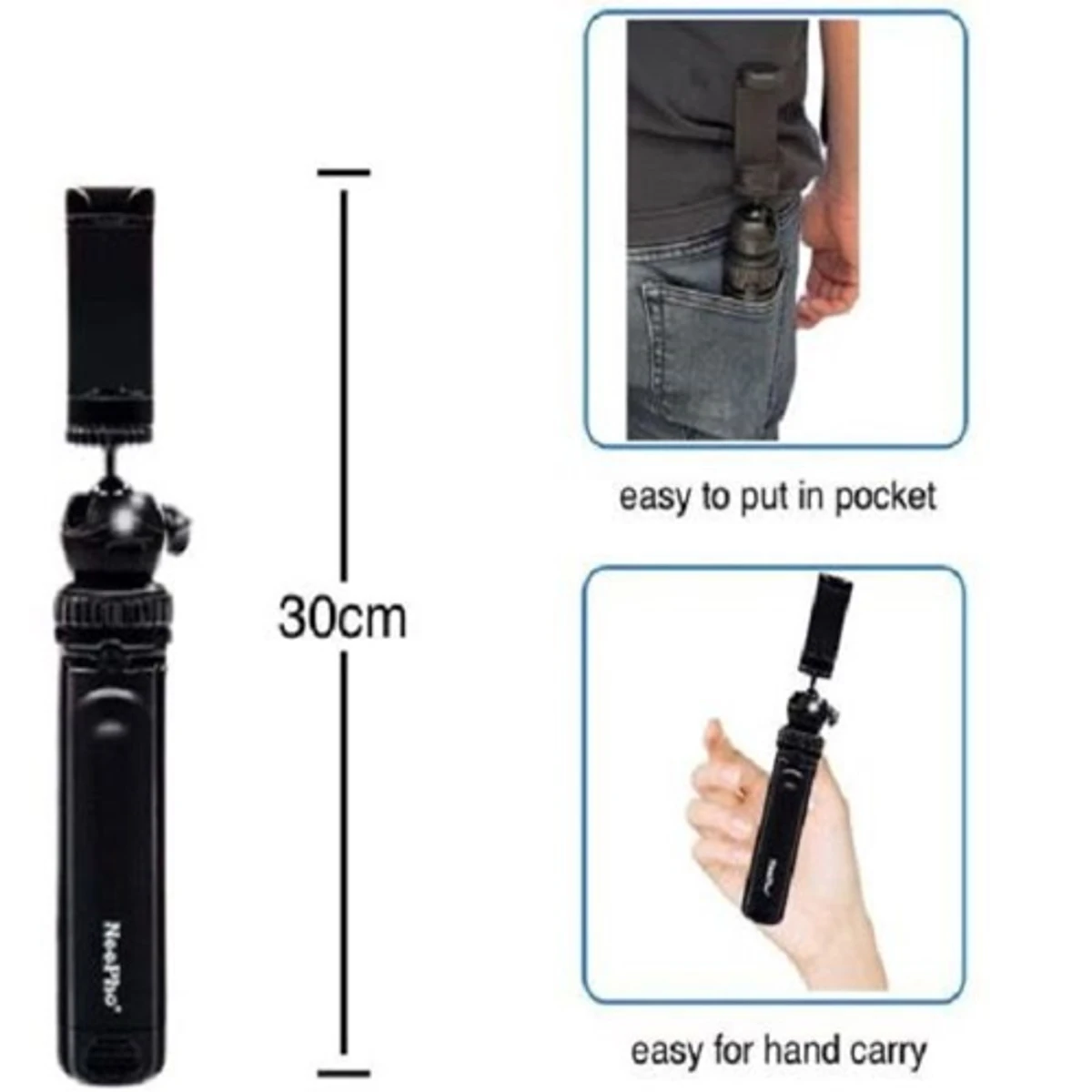NeePho Np-999 Tripod Multi Function Tripod Handheld Extendable Selfie Stick