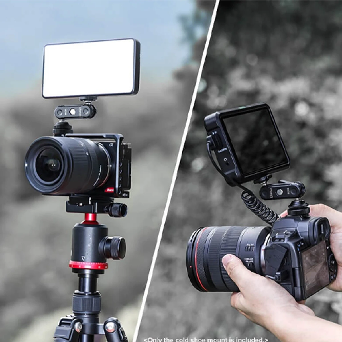 Ulanzi R098 Double Ball Heads With Code Shoe Mount