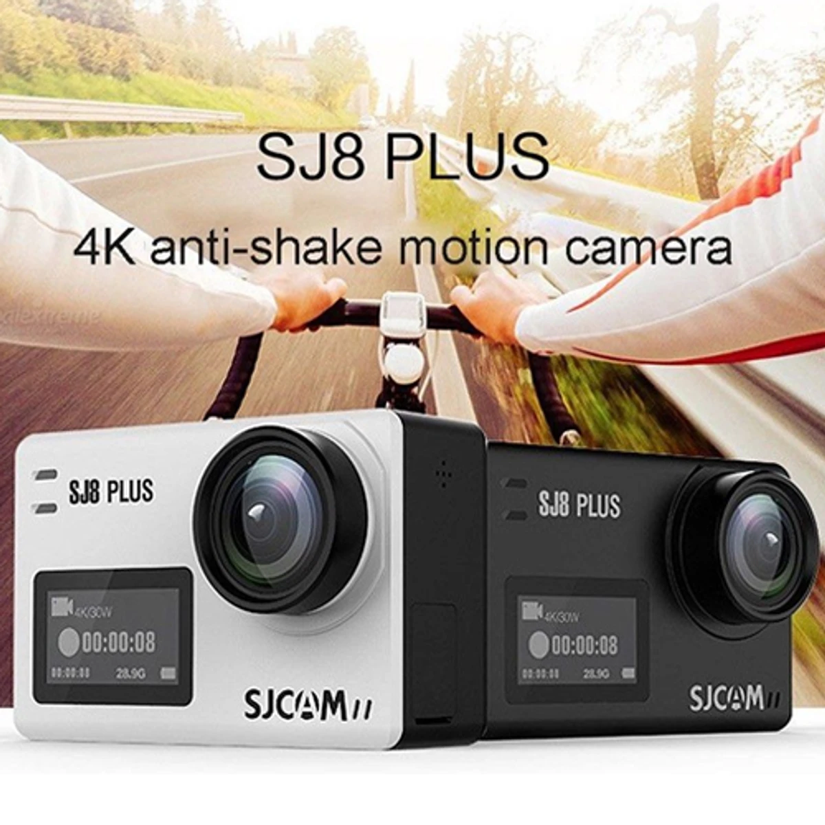 SJCAM SJ8 Plus Dual Screen WiFi 4K Action Camera