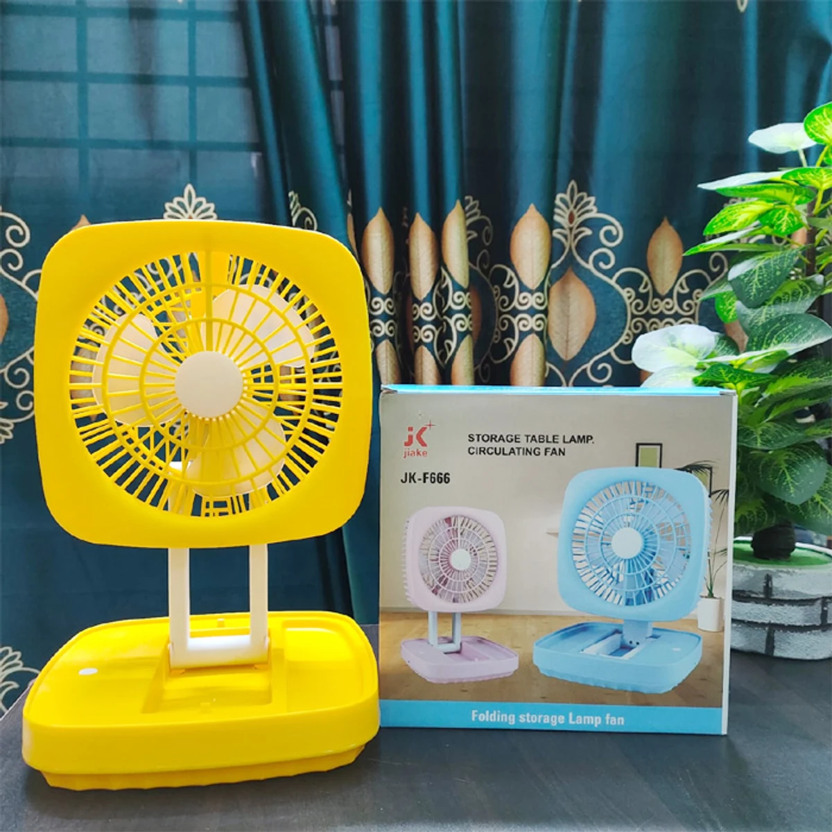 Folding Storage Lamp Fan ( 5 Year Warranty)