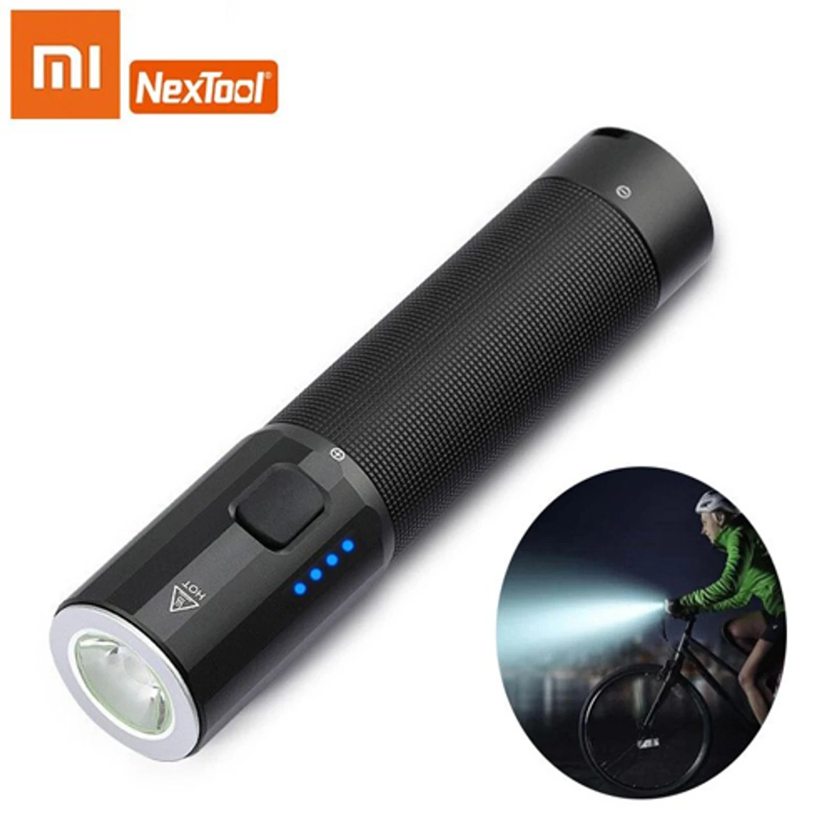 Xiaomi Nextool Outdoor Strong 1200 Lumen Light Small Straight Flashlight