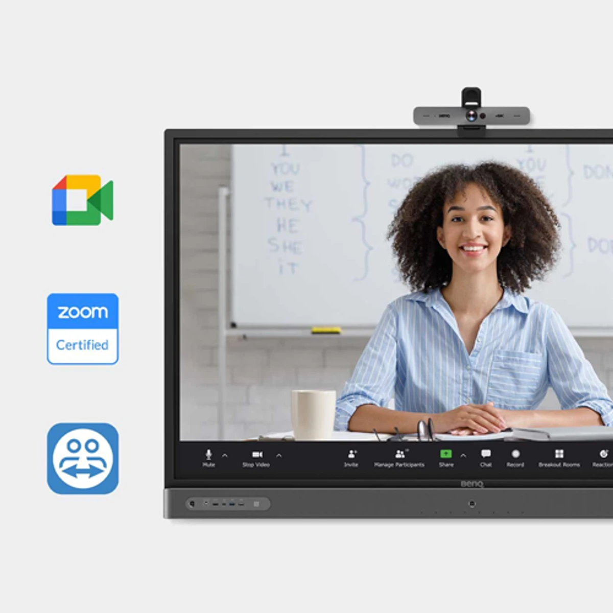 BenQ DVY31 Zoom Certified Full HD Business Webcam