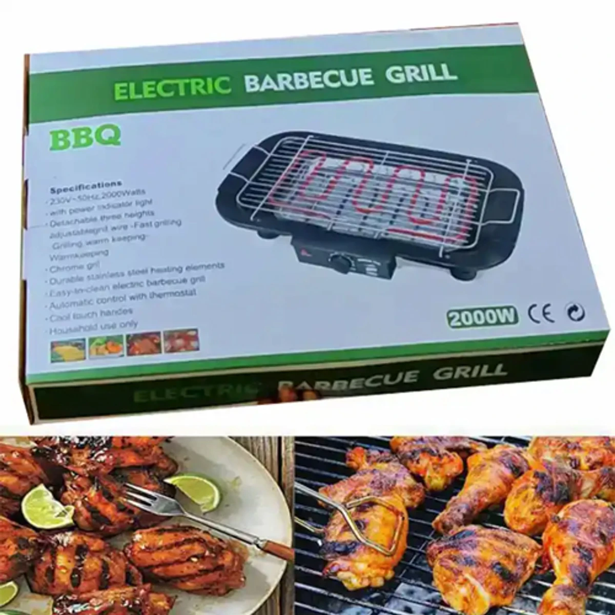 Electric BBQ Grill Machine
