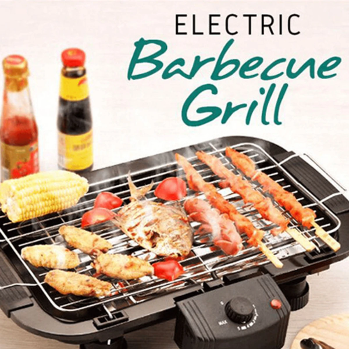 Electric BBQ Grill Machine