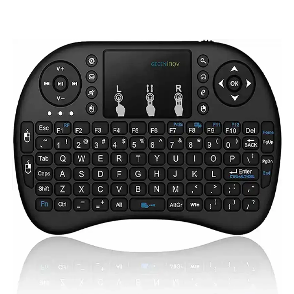 Wireless Mini Keyboard Remote Control Touchpad Mouse Combo Controller