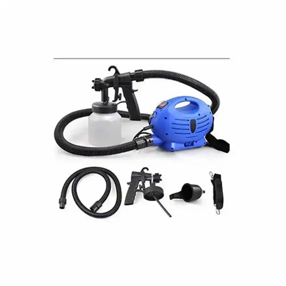 Product details of Paint Zoom Professional Electric Paint Sprayer – Blue and Black