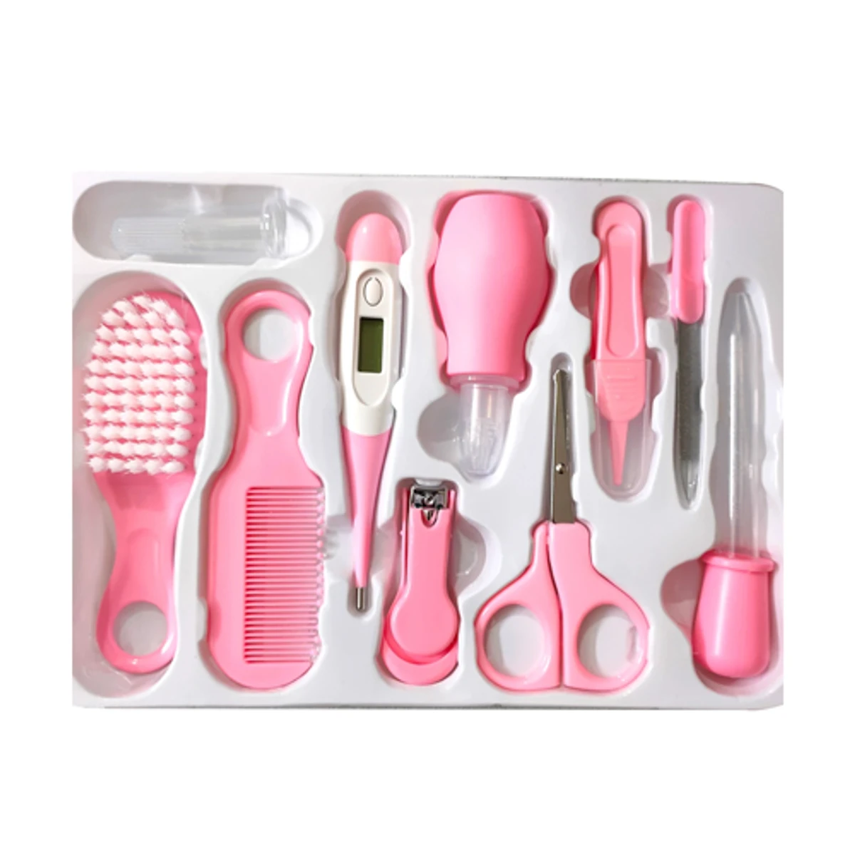 10 Pcs New-born Baby Kids Health Care Kit Set ( Pink-Blue)