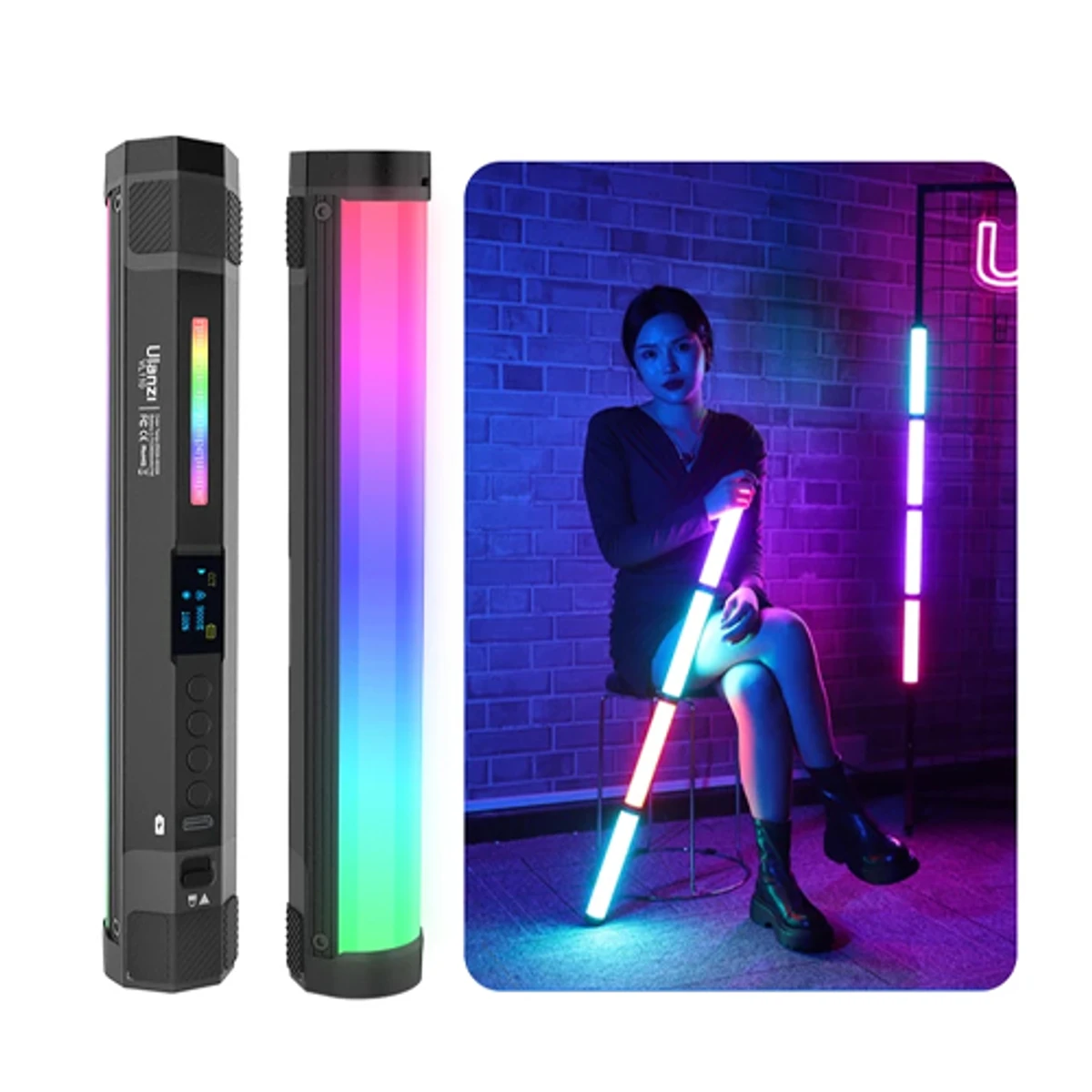 Ulanzi VL110 RGB Handheld Light Wand (24CM)