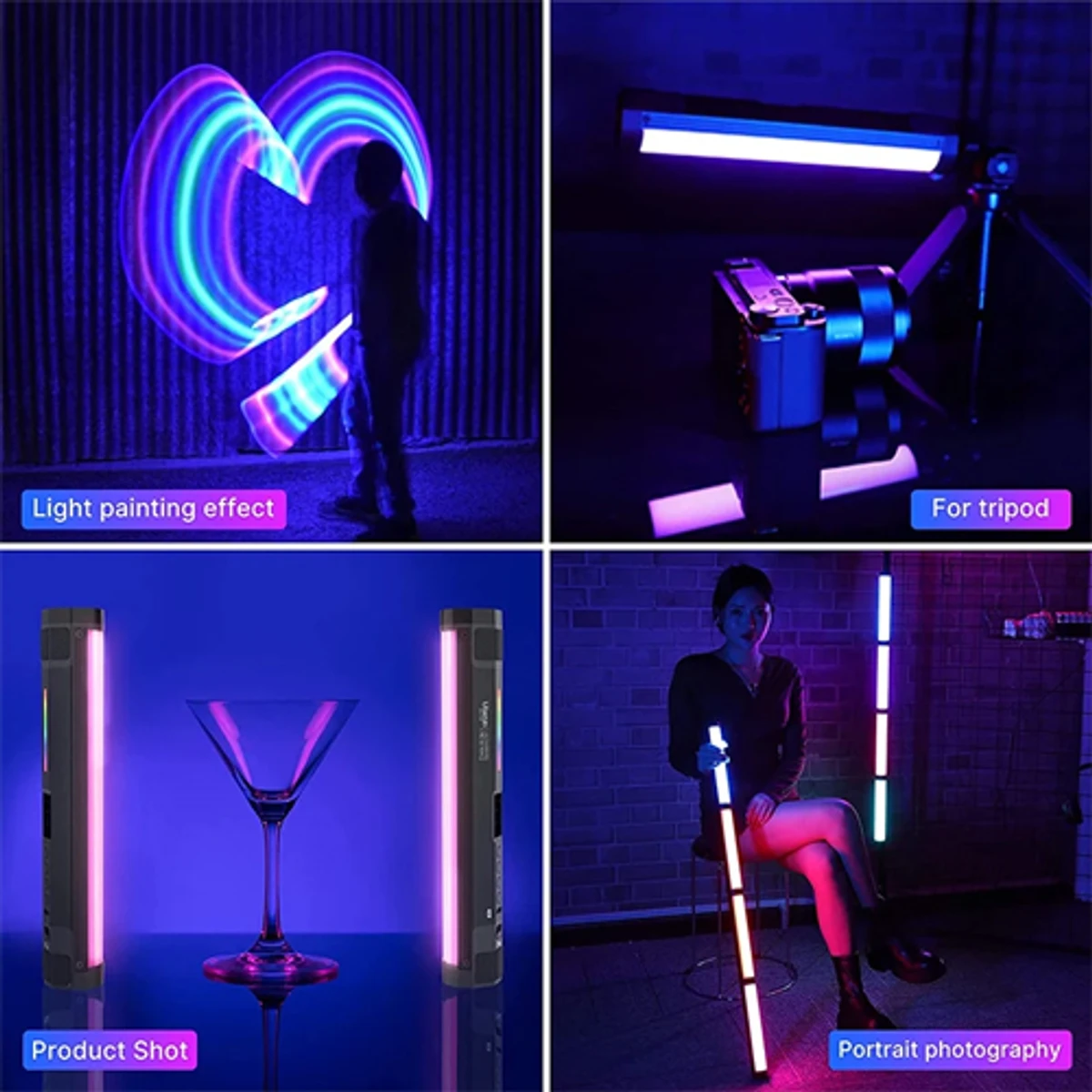 Ulanzi VL110 RGB Handheld Light Wand (24CM)
