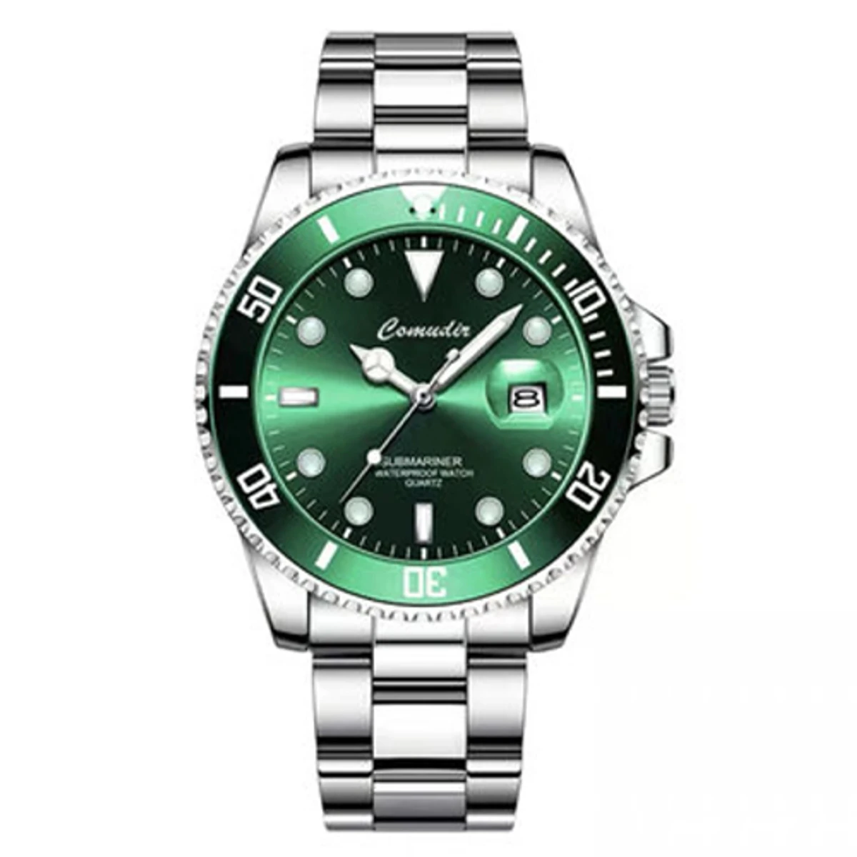 Comudir Stainless Steel Waterproof Watchs