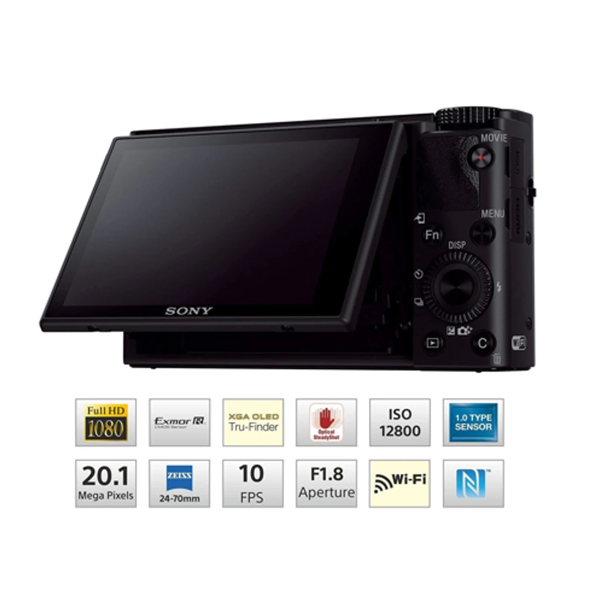 Sony Cyber-Shot RX100 III-20.1 Megapixels, Point & Shoot Camera