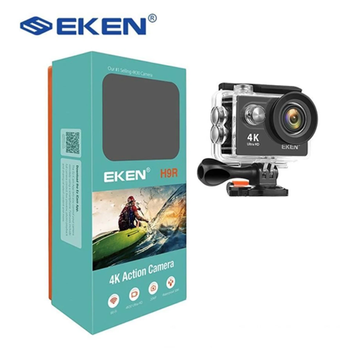 EKEN H9R Action Camera + All Accessories