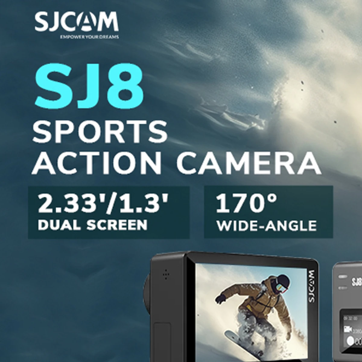 SJCAM SJ8 Dual Screen Sports Action Camera