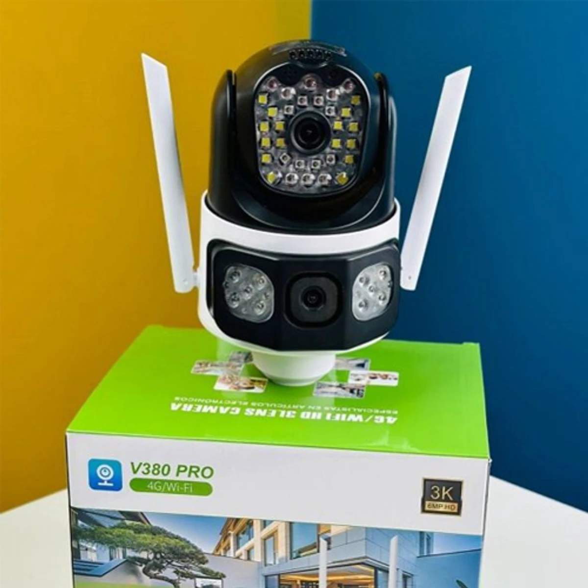 V380 Pro Wifi 3 Lens HD IP Camera