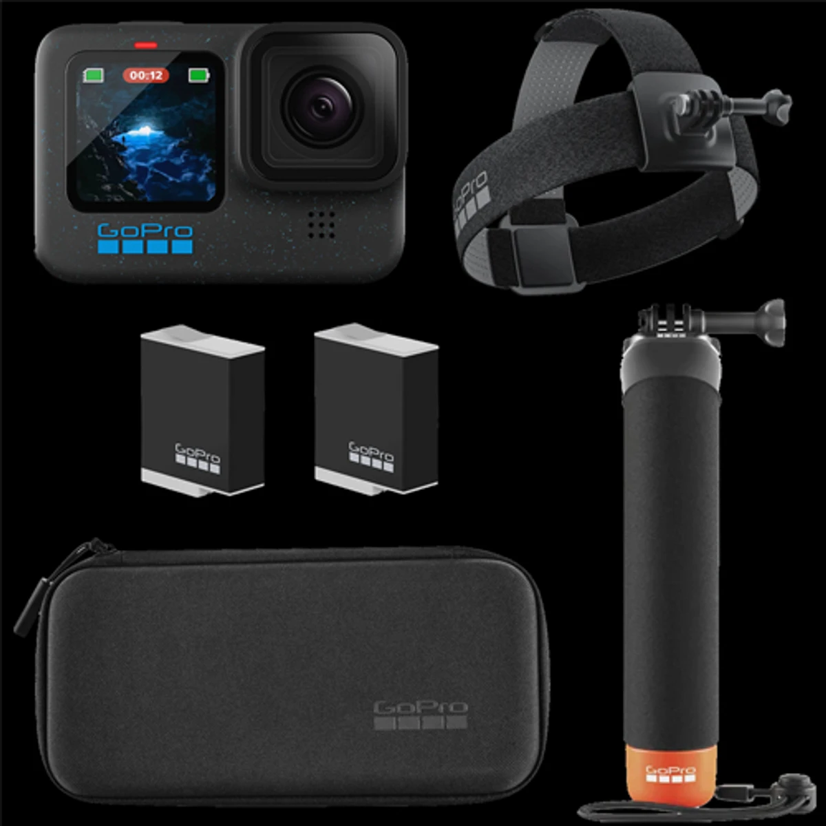 GoPro HERO12 27MP 5.3K Black Action Camera