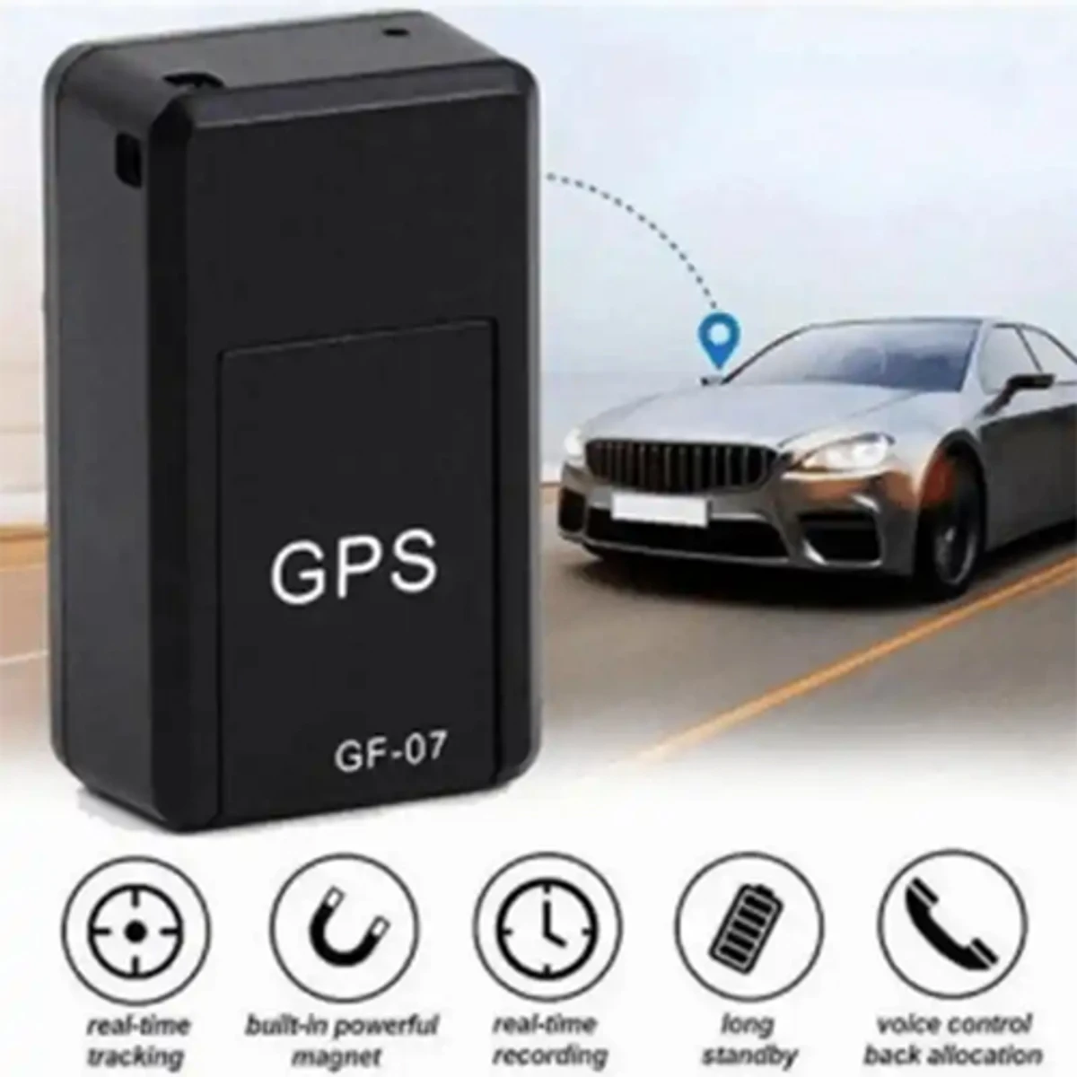 সিম ডিভাইস উইথ  GF-07 GPS TRACKER