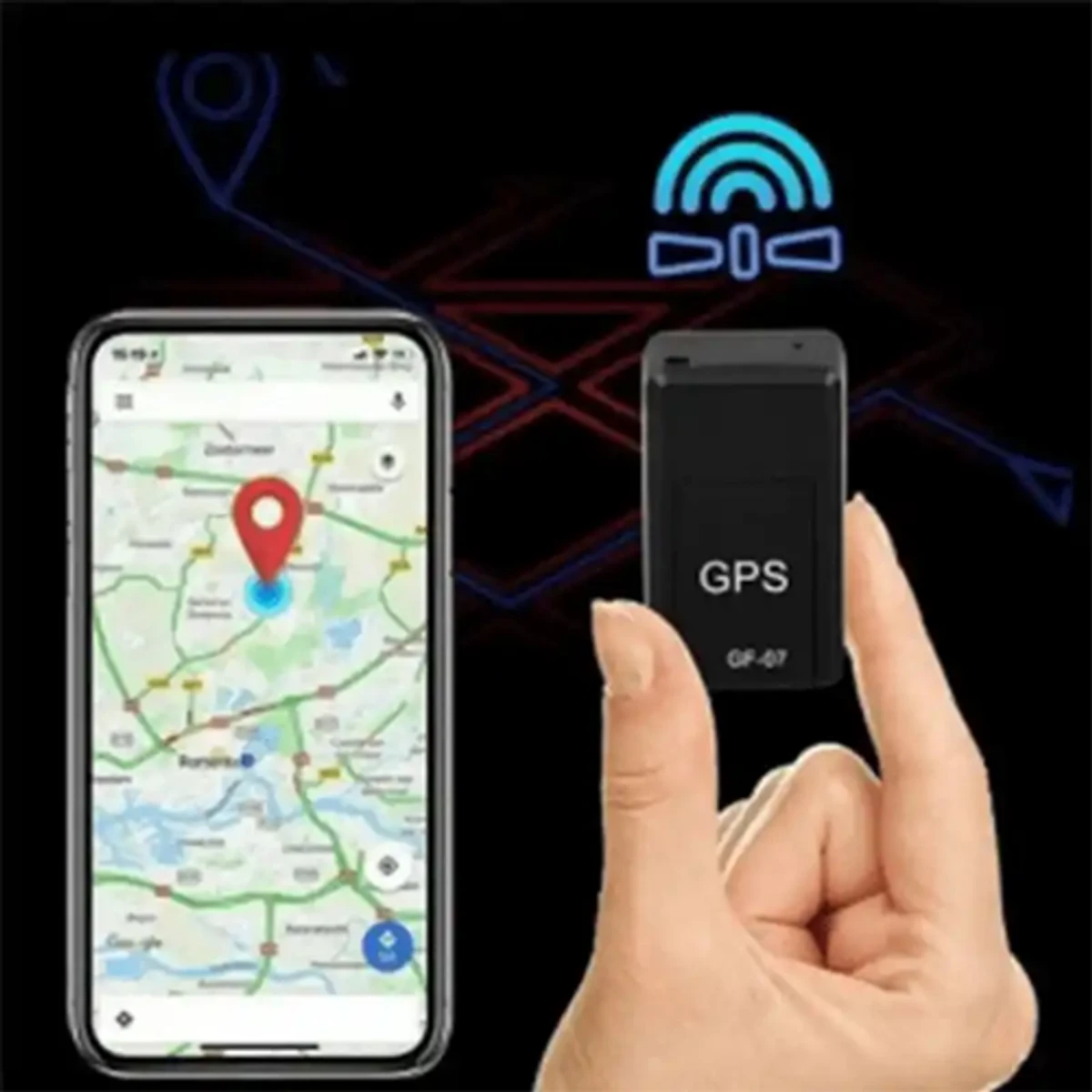 সিম ডিভাইস উইথ GF-07 GPS TRACKER