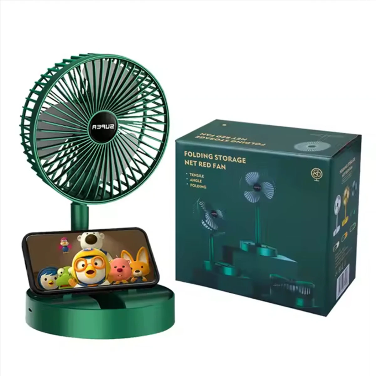 Super Portable Folding Rechargeable Fan