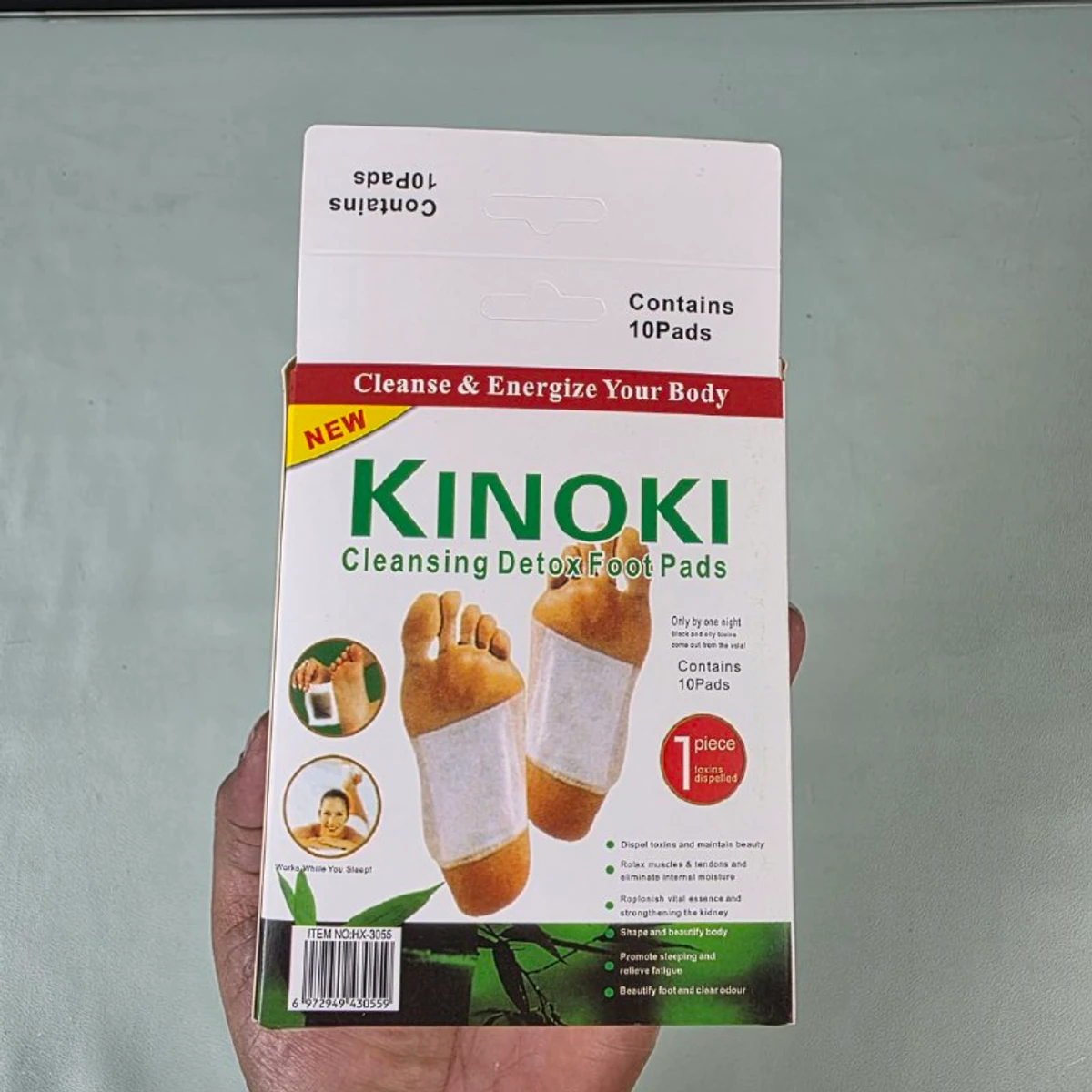 Kinoki Detox Foot Pad 1 Box