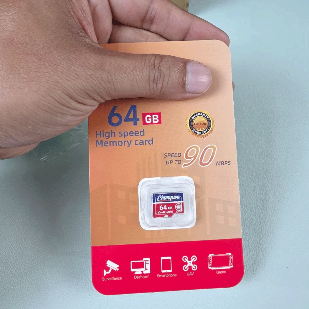 64gb high speed memory card lifetime guarantee