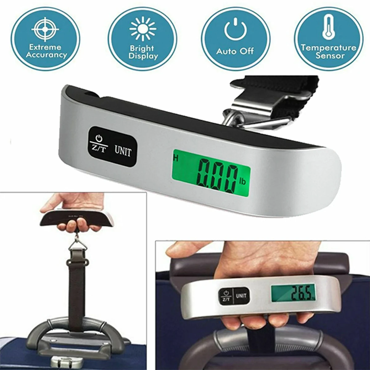 Digital Weight Scale LCD Display 110lb/50kg